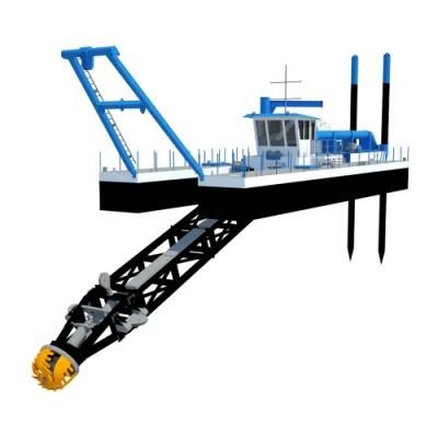 Top Seller 3500m3/H Clean Water Flow Sand Dredger for Sale in Peru