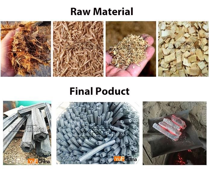 Sawdust Briquette Making Machine/Wood Charcoal Making Machine