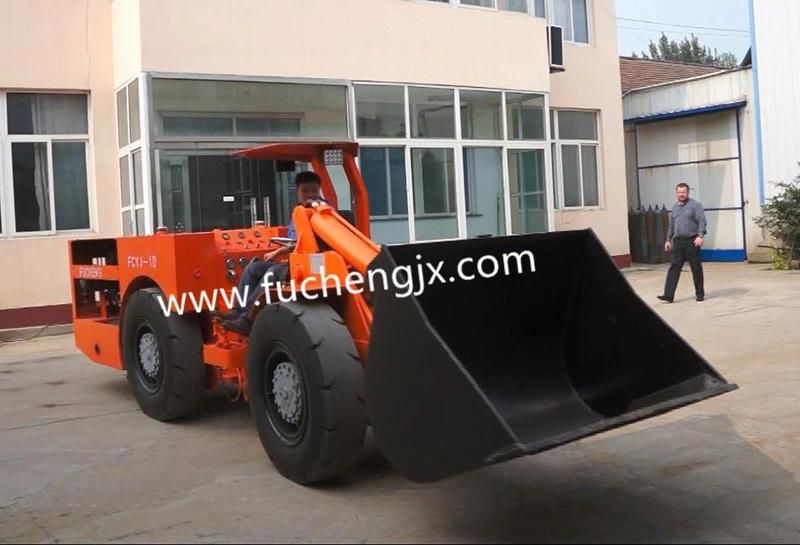 New Mining Underground four wheel drive diesel scoop loaders for small tunnel