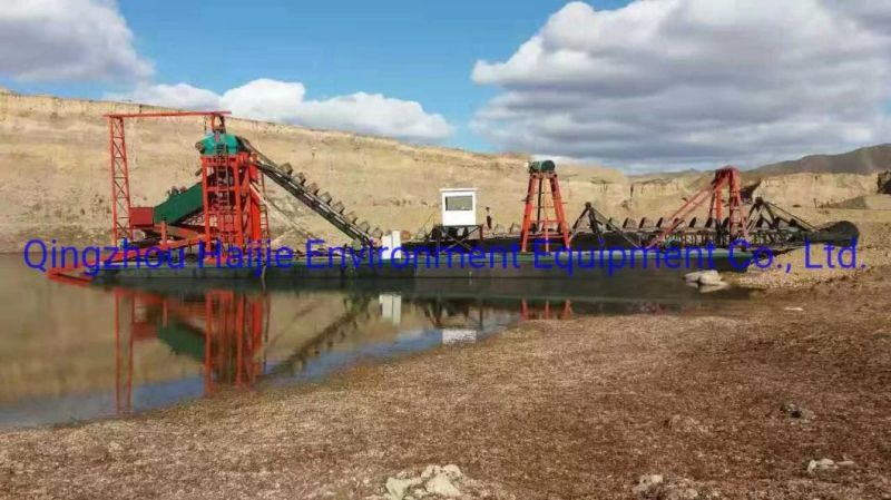 Jet Suction Dredger with Long Discharge Distance Pumping Sand for Sale