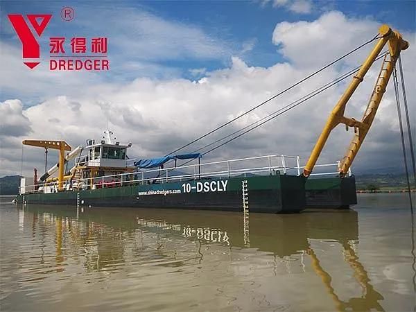 24 Inch Cutter Suction Easy Operation Dredging Boat for Capital Dredging in Nigeria