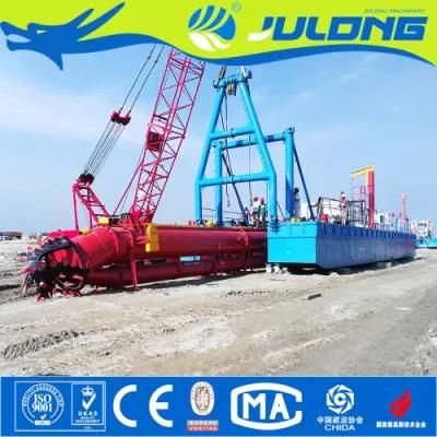 High Level Julong Brand Cutter Suction Dredge for Sale