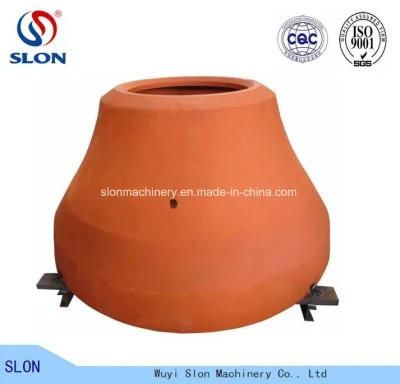 Manganese Casting Svedala H4000 H6000 Cone Crusher Bowl Liner Mantle and Concave