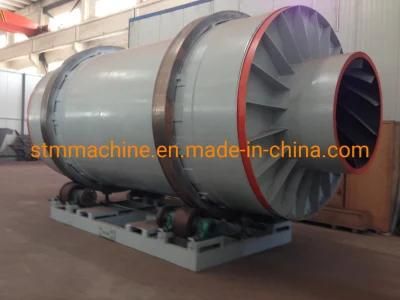 High Efficiency Small Scale Siliceous Sand Single Cylinder Rotary Dryer