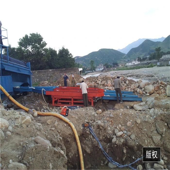 Mobile Gold Washing Rotary Trommel Screen