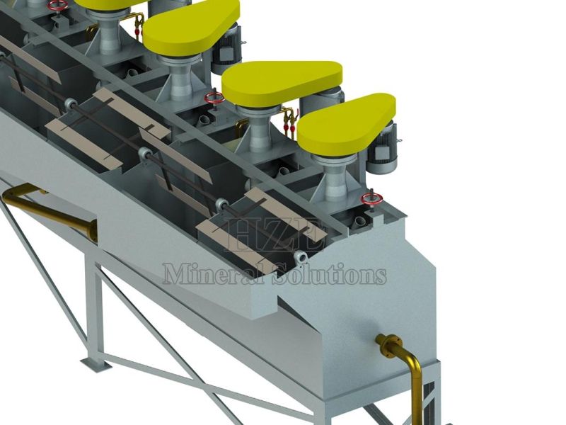 Small Scale Self-aspirated Flotation Machine of Concentration Equipment