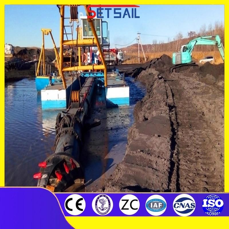 Diesel Engine 8 Inch Cutter Suction Sand Dredger with Siemens PLC