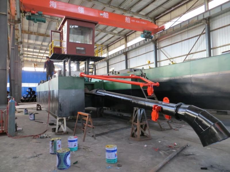 Jet Suction Dredger with Long Discharge Distance Pumping Sand