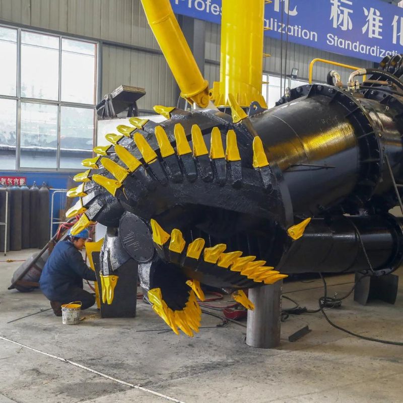 High Production CSD200 River Suction Sand Dredger Cutter Suction Dredger Sand Pump River Sand Dredger for Sale