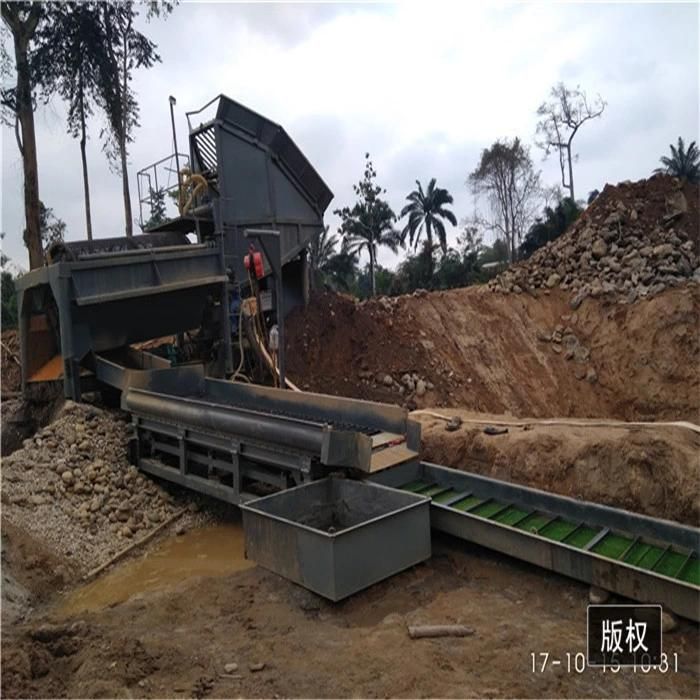 Alluvial Gold Wash Plant Mining Machine