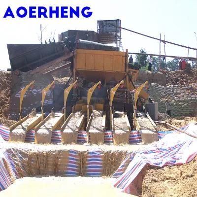 Made in China Land Gold Mining Machinery with Agitation Chute