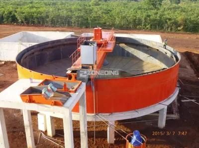 Mineral Ore Thickener Tank Peripheral Transmission Slurry Gravity Thickener