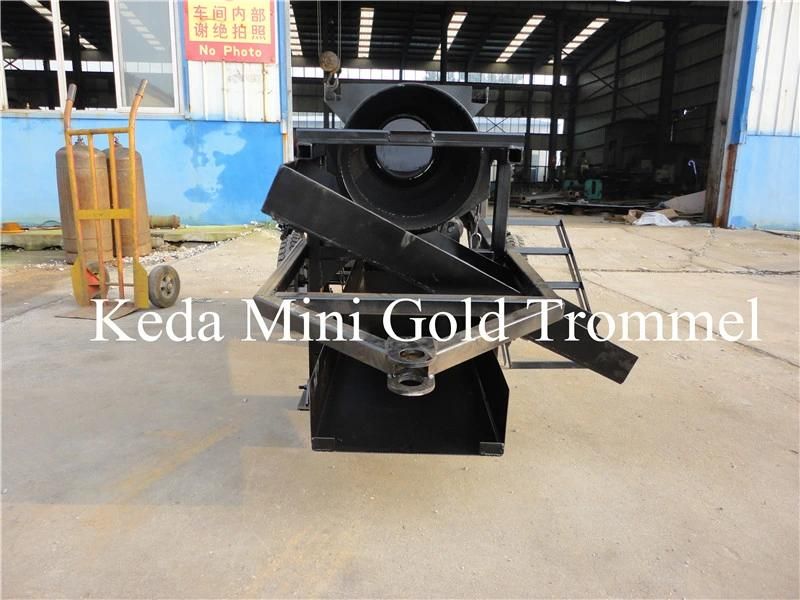 Customized Portable Alluvial Gold Washer Trommel Machine for Sale