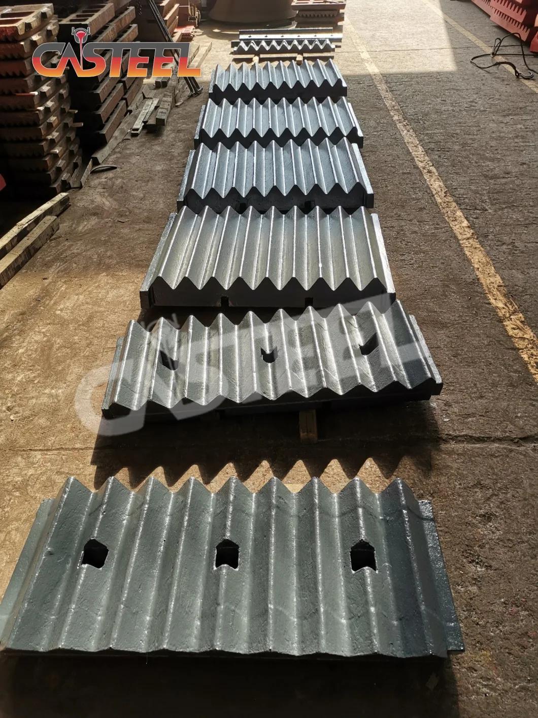 Factory Directly Quality Crushing Plate Side Liner Jaw Tooth Die