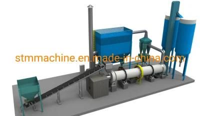 Widely Used Internal Combustion Brewers Grain Rotary Dryer
