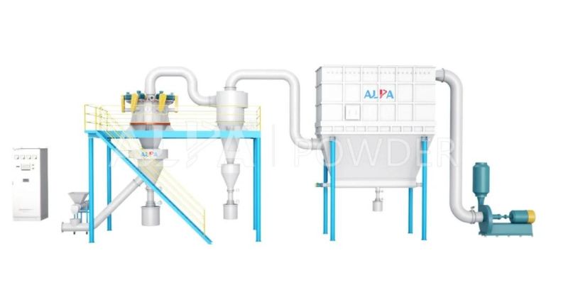 Calcium Carbonate Superfine Multi Cyclone Powder Air Classifier