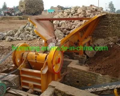 Mini Diesel Mobile Stone Jaw Crusher Machine