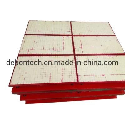 Steel Backed Composite Chute Wear Liner Rubber Ceramic Price