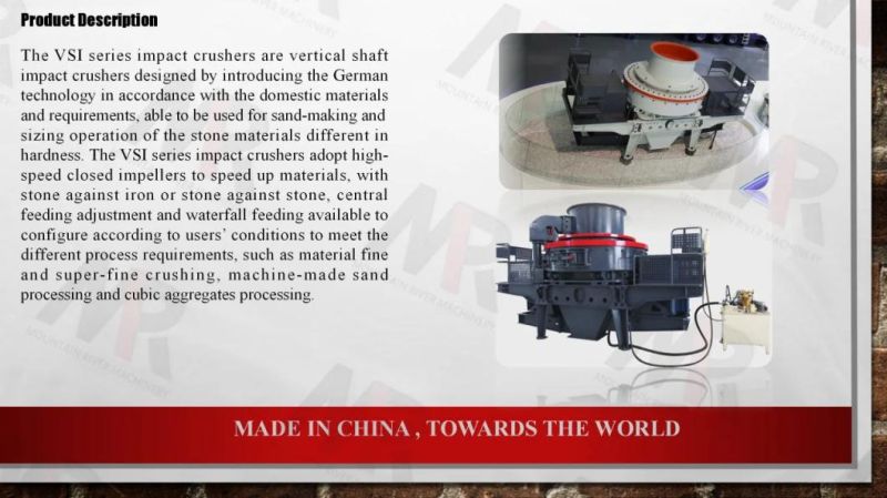 Stable Performance Vertical Impact Crusher