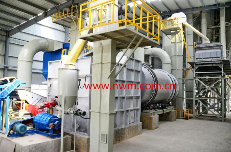 Triple Drum Sand Dryer for Dry Mortar Plant