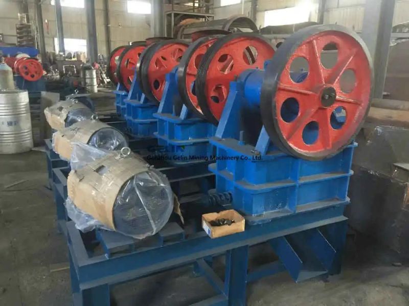 PE250X400 Jaw Crusher 50tph for Rock Stone Mineral Crushing