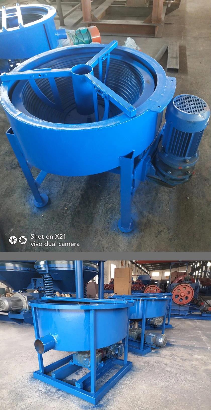 Small Invest Gold Mining Processing Plant 2tph Gold Washing Machine with Concentrator