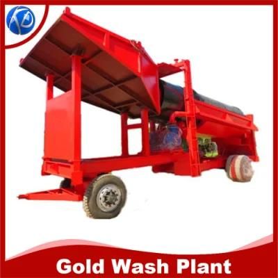 Keda Ghana Popular Mini Moveable Gold Trommel for Sale