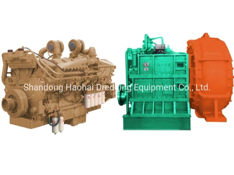 HID-CSD-6024 Model Cutter Suction Sand Dredger Dredging Ship for Egypt Lake/River Cleaning