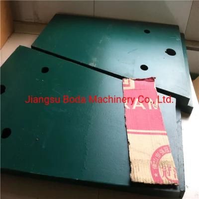 Manganese Casting Protection Plate for Nordberg C96 Jaw Crusher Spare Wear Parts