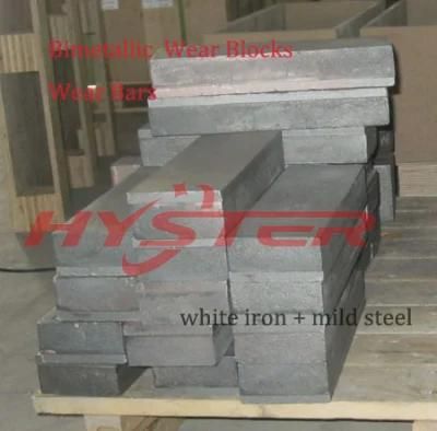 700bhn ASTM A532 Cast Iron Standard Wear Bar for Shovel Wear Resistant