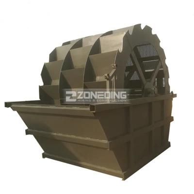 High Capacity Dual Wheel Sand Washing Machine with Dewatering System