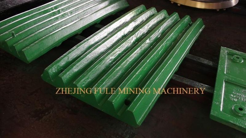 High Manganese Steel Casting Jaw Crusher Spare Parts Jaw Plate