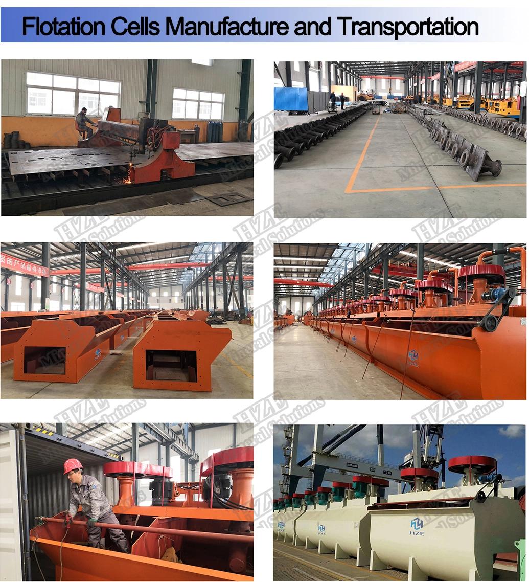 High Efficiency Mineral Ore Flotation Machine Flotation Cell Bank