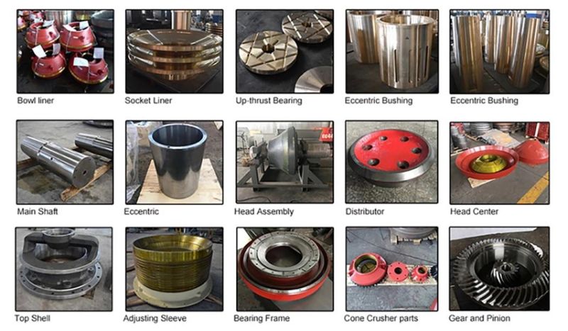 Professional  Crusher Spare Parts For Replacement With Factory Price
