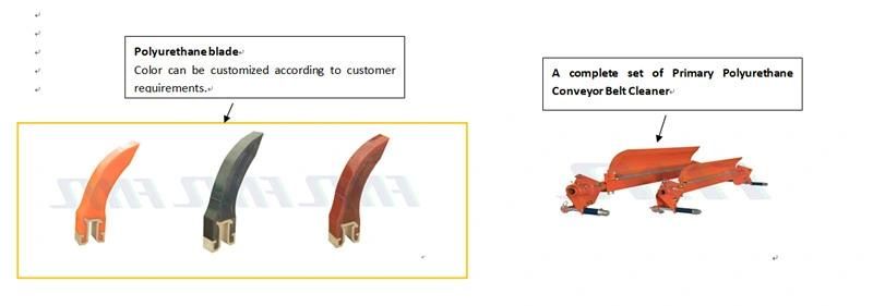 Polyurethane Scraper for Mining Conveyor Belt Cleaner