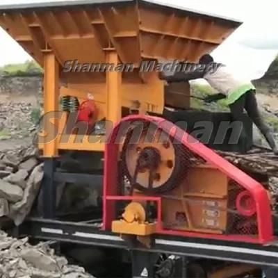 30-50tph Stone Jaw/Cone/Impact/VSI/Hammer/Roller Mobile Portable Crusher for ...