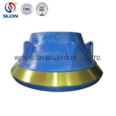 Manganese Steel Stone Crusher Spare Parts Mantle and Concave