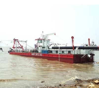 CE and BV Certification Cutter Suction Sand Mud Dredger