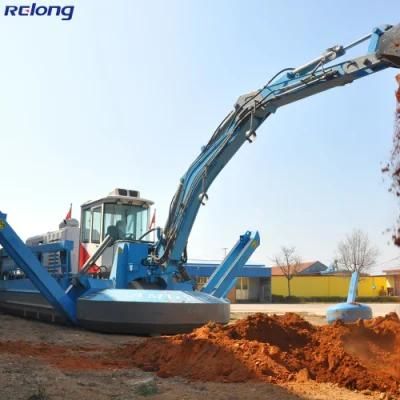 Hydraulic Multipurpose Cutter Suction Dredger for Mud Dredging in Wetland