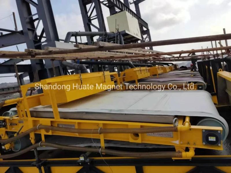 High Magnetic Field Intensitywet Type Strong Magnetic Plate Type Magnetic Separator with Obvious Iron Unloading Effect