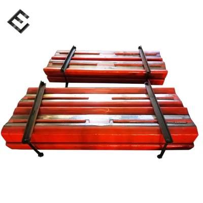 High Chrome with Ceramic Red Color Blow Bar for Crushing Nature Stone Granite