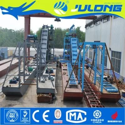 Hot Sale High Efficiency Bucket Chain Gold Dredger