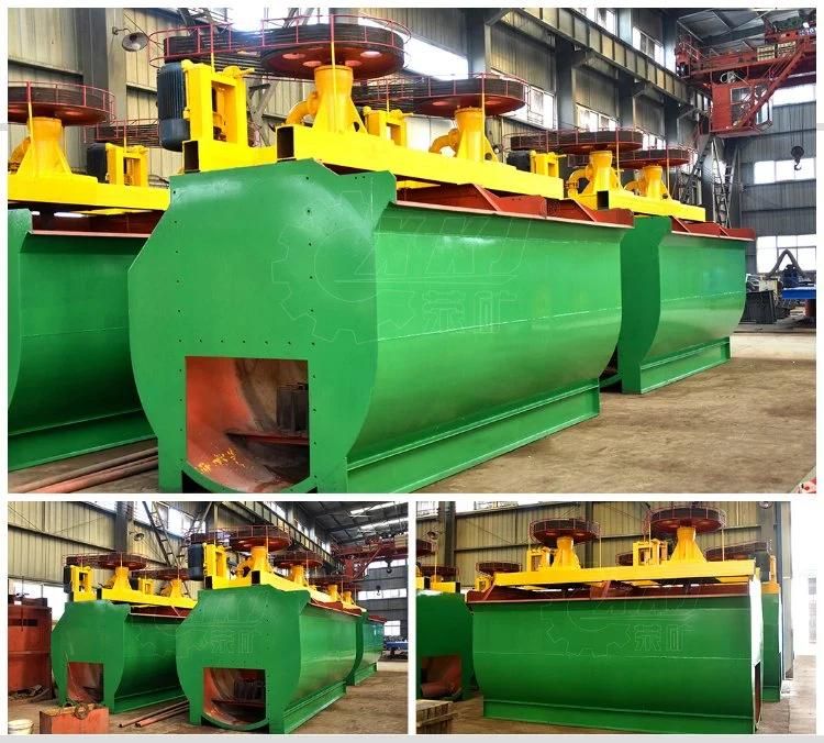 Flotation Machine Is Used for Non-Metallic Ore Separation/Foam Flotation in Concentrator