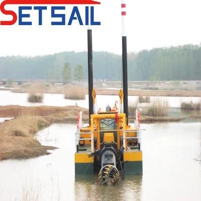 Diesel Engine Cutter Suction Dredging Ship Used in Rvier Sand