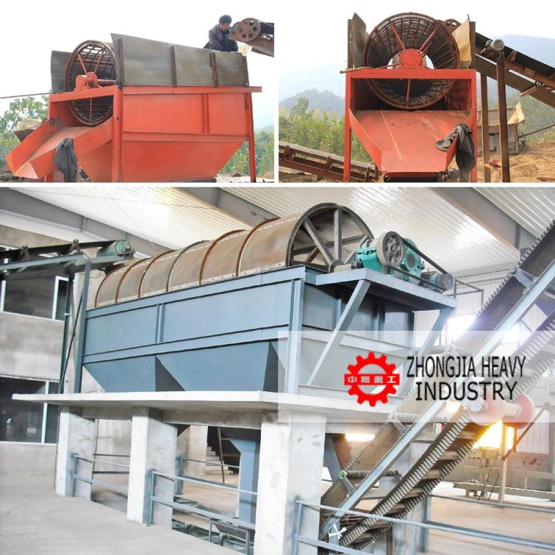 Mine Separator Rotary Drum Sieve Machine