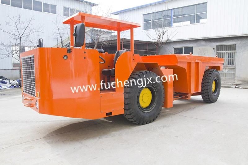 Underground copper mining Automatic unloading dump truck for tunnel