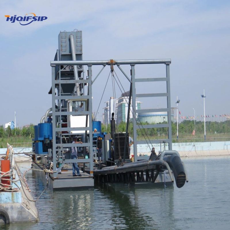 Water Flow 7500m3/H Cutter Suction Dredger-Dual Pump for Sale