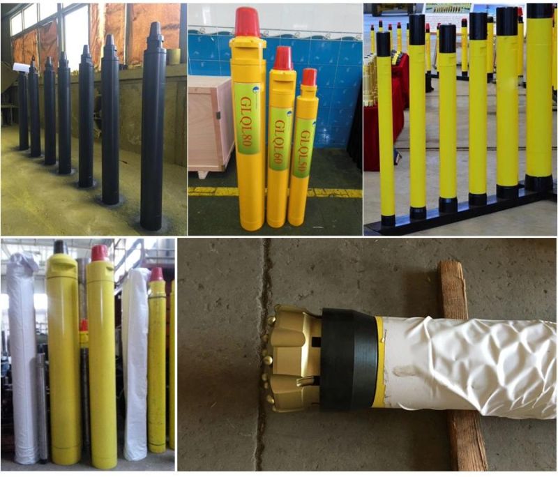 RC Hammers / Basic Low High Pressure DTH Hammer / Downhole Hammer with DTH Drilling Bit