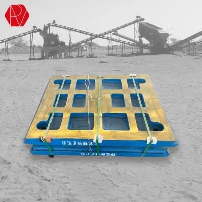 Original Quality High Manganese Jaw Crusher Parts Jaw Plate Apply to Nordberg C Series ...