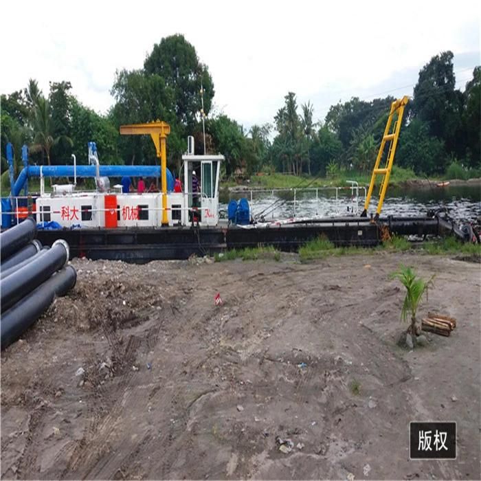 6000m3 Hydraulic Cutter Suction Sand Dredge Equipment Gold Mining Dredger Machine